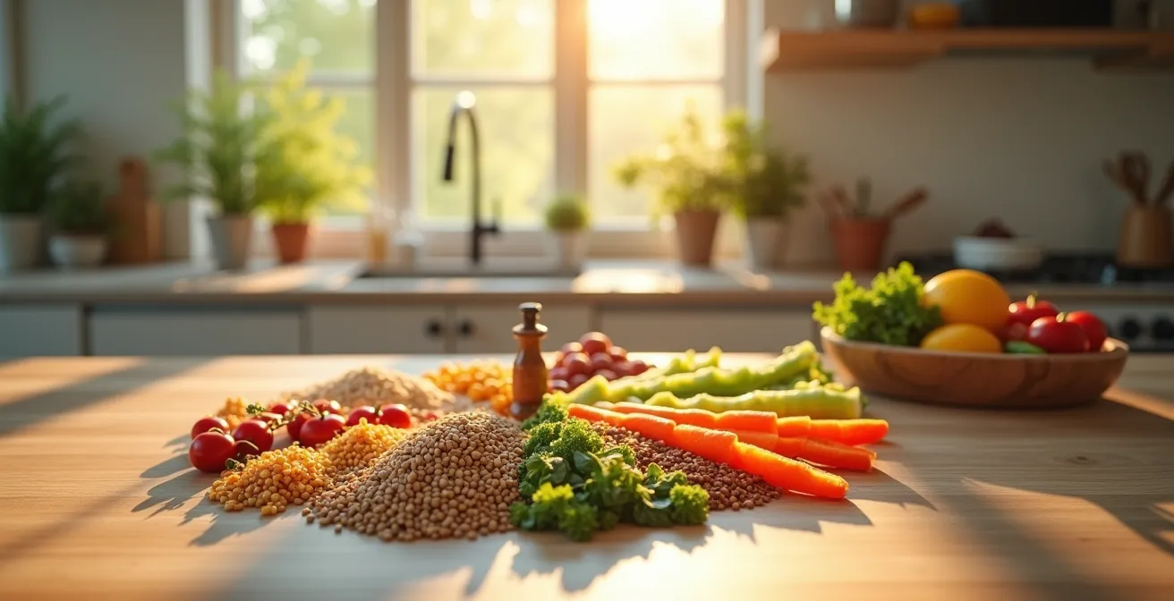 Zirkadianer Rhythmus und Nährstoff-Timing visualisiert