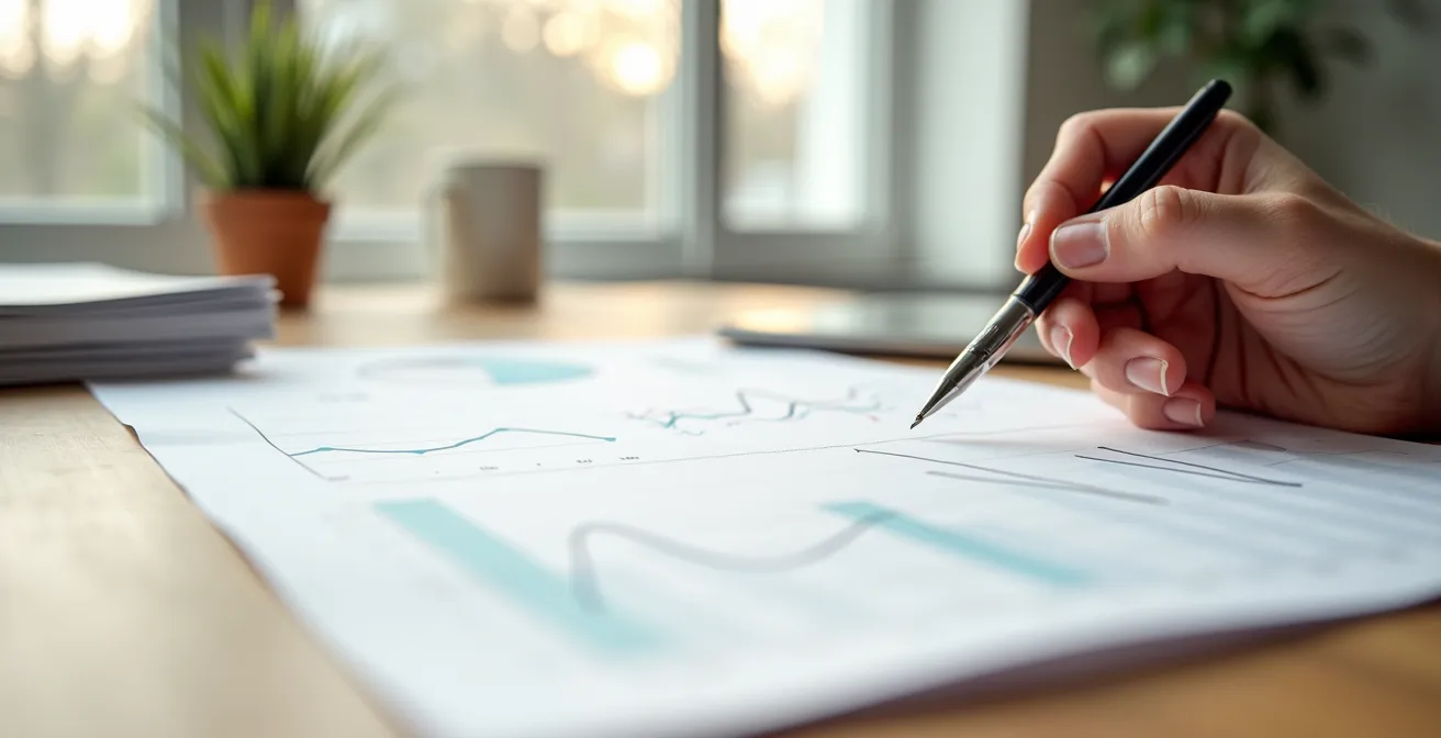 Digitales Gesundheits-Dashboard zur Verfolgung von Biomarkern über Zeit