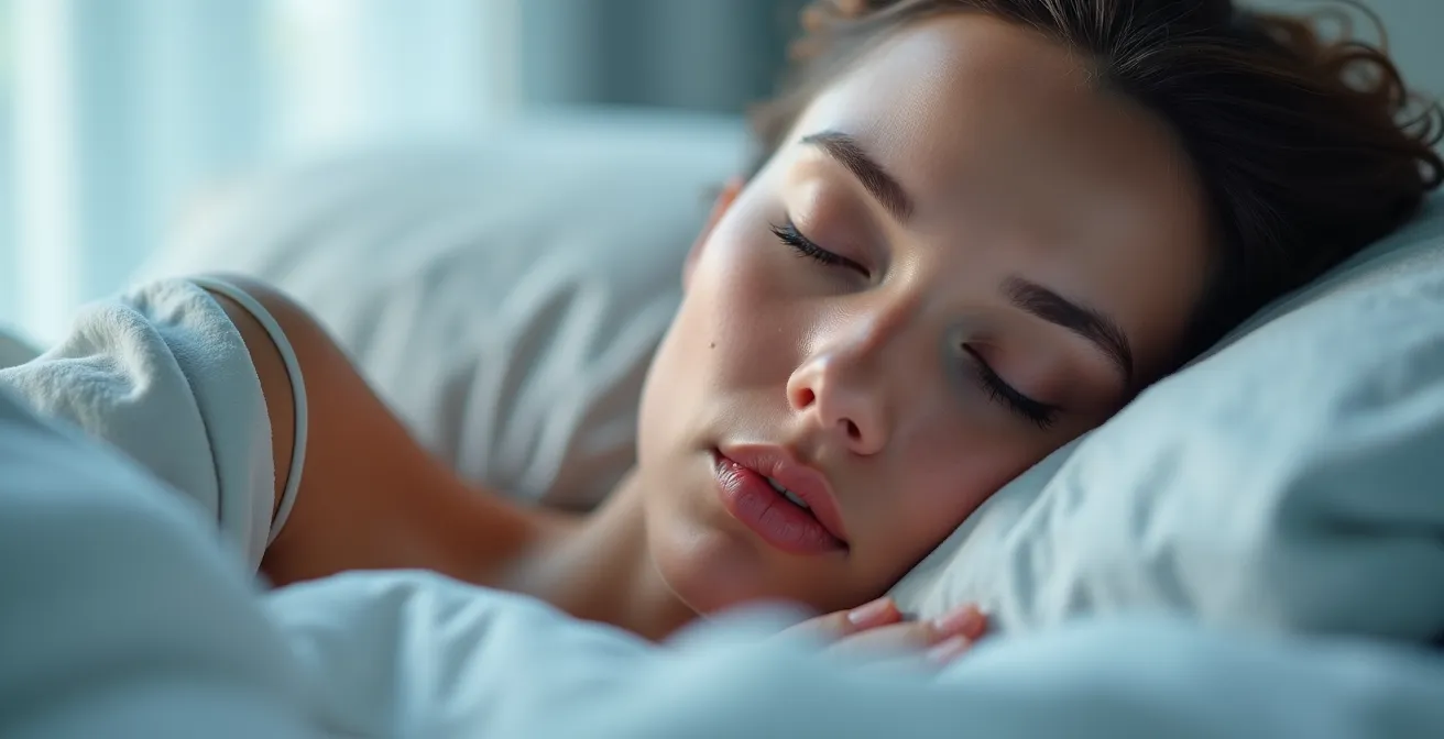 Nächtliche Hautregeneration durch gesunden Schlaf